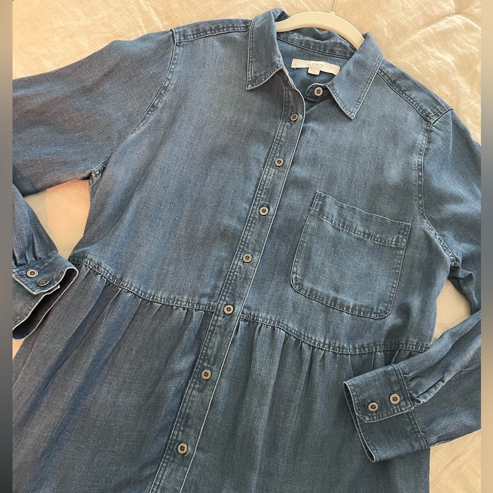 Denim Dress by Loft